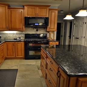 Natural Cherry Kitchen Cabinets