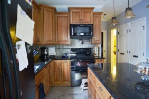 Natural Cherry Custom Cabinets